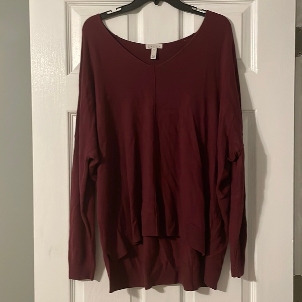 Maroon sweater